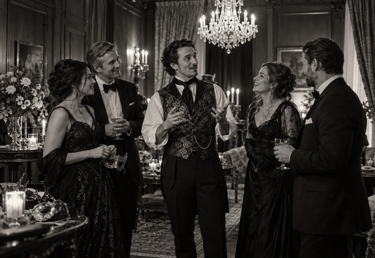 An atmospheric setting for a thoughtfully organised adult event